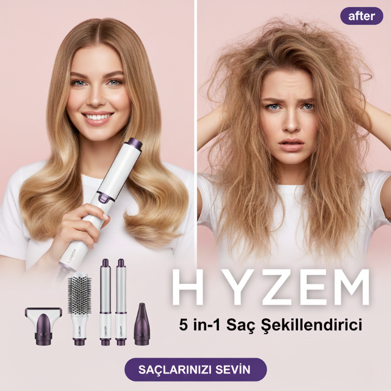 AirWrap: 5'i 1 Arada Saç Şekillendirici