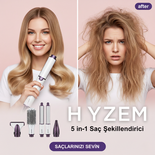 AirWrap: 5'i 1 Arada Saç Şekillendirici